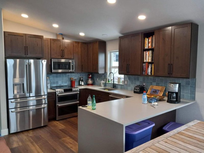 Kitchen, Hallway, and Living Room Renovation on Apple Drive, Steamboat Springs, CO 80487