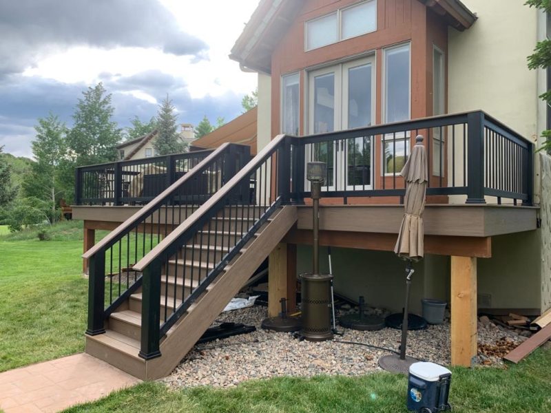Deck Construction at The Club at Cordillera, Edwards, CO 81632